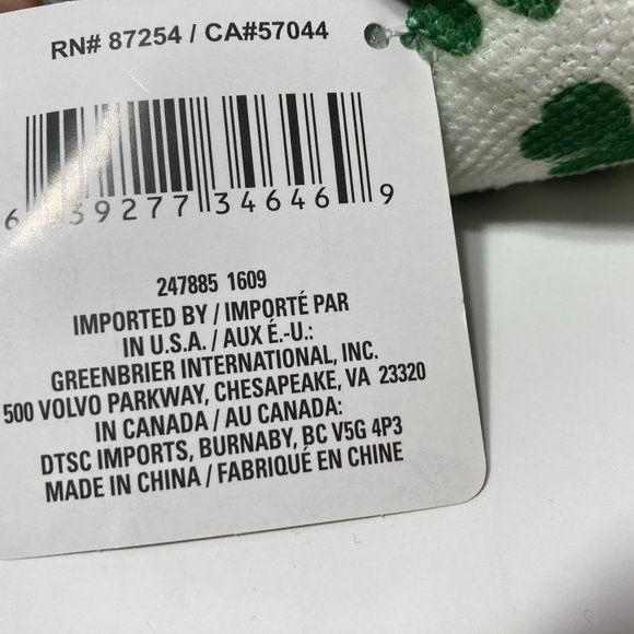 St. Patrick’s Day Kitchen Hand Towel Shamrock - Picture 3 of 8